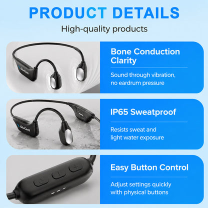🌎Ends Today: 83% OFF!⏰👂Revitalize your ears again💖 💥 LIMITED TIME OFFER!🔥Advanced Bone Conduction Smart Hearing Headphones
